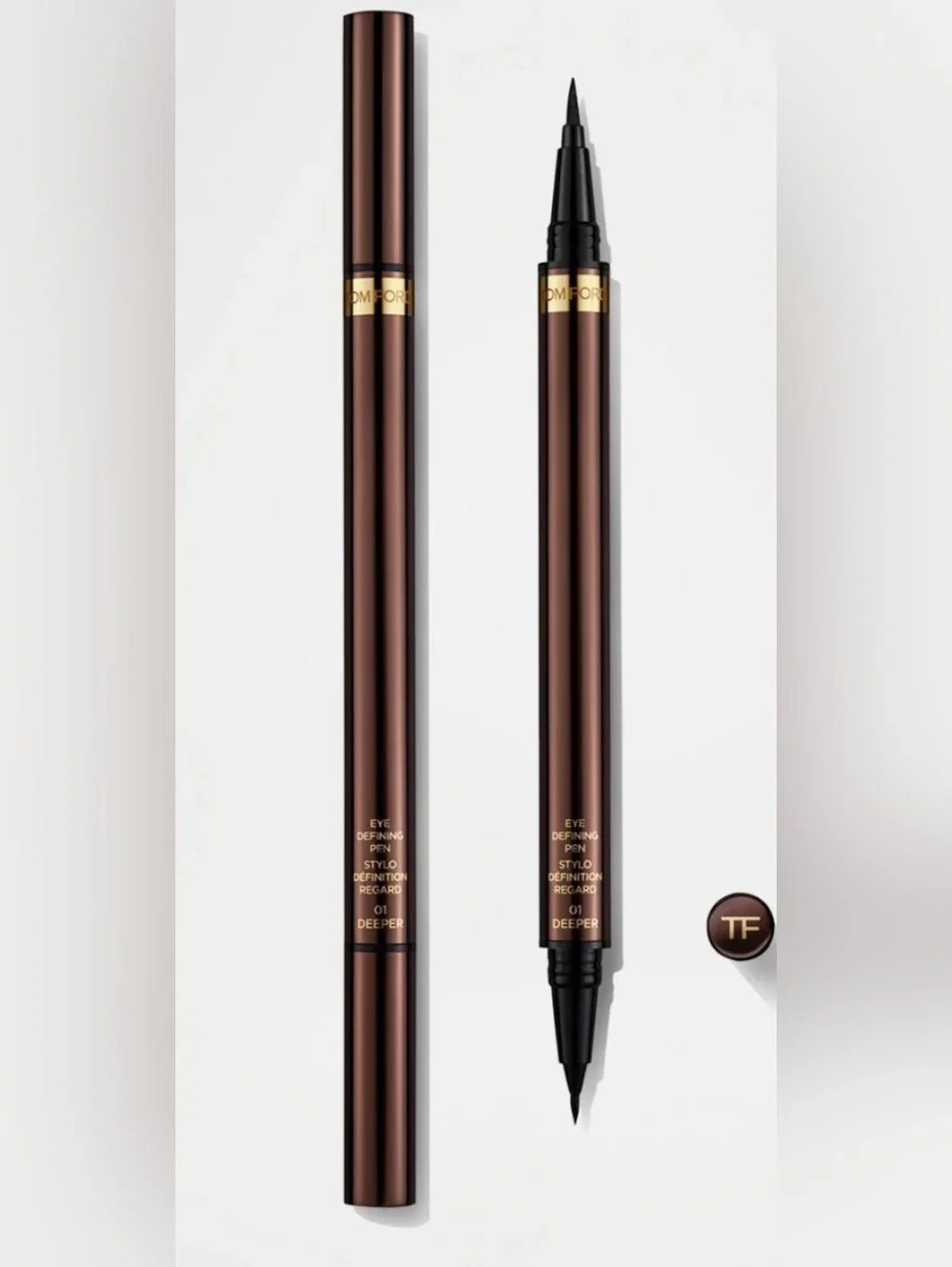 Tom Ford Stylo In 01 Deeper Eye Defining Liquid Liner - Black BNWOB